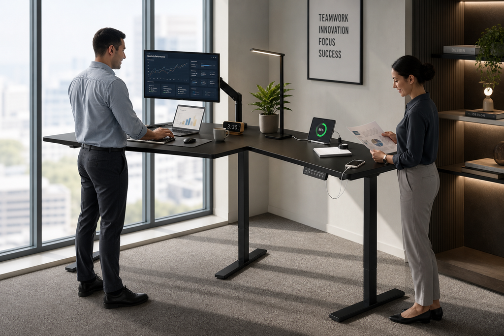 Bureau assis debout HomeL