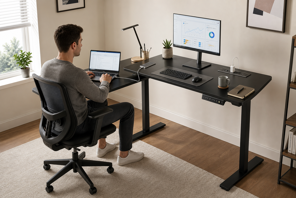 Bureau assis debout HomeL