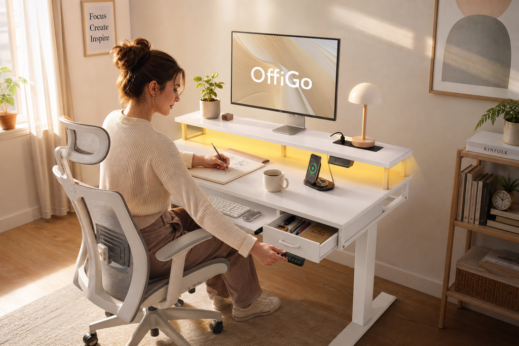 Bureau assis debout HomeS 2