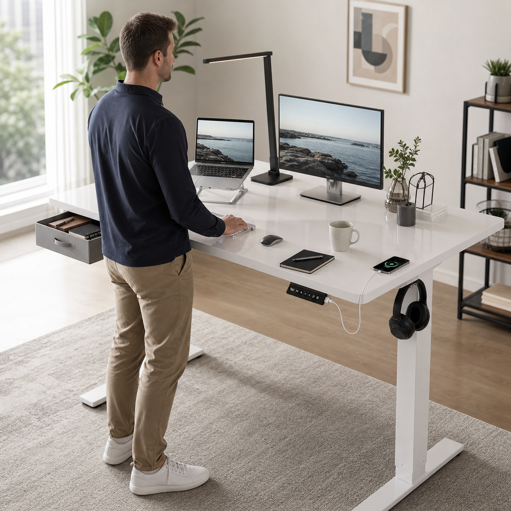 Bureau assis debout HomePro