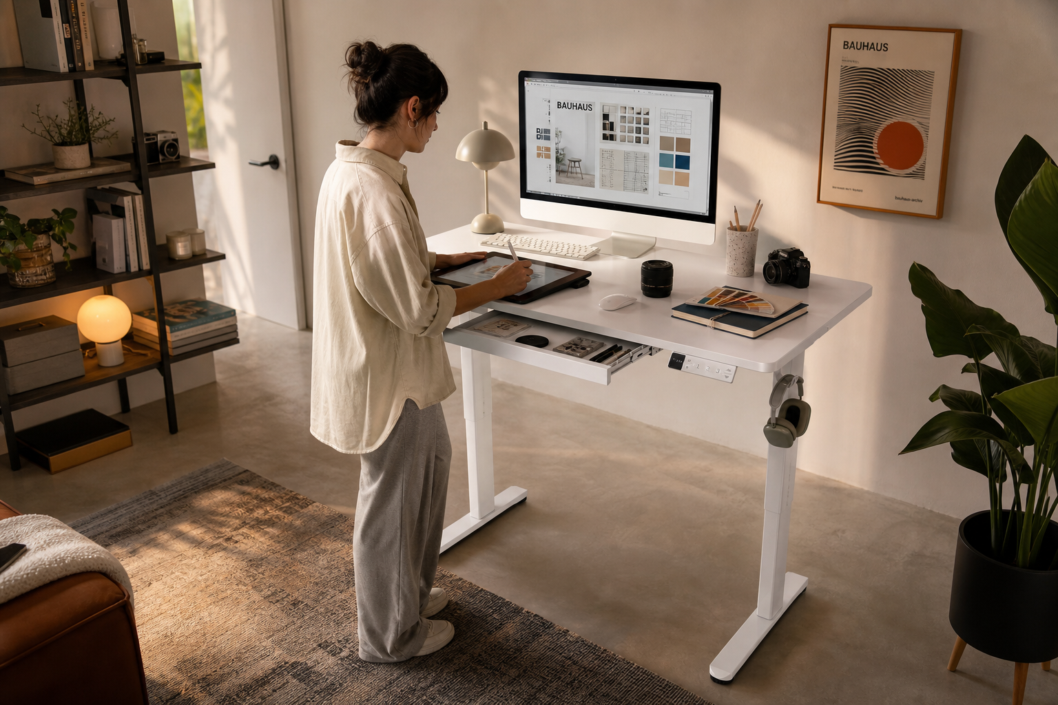 Bureau assis debout HomeS